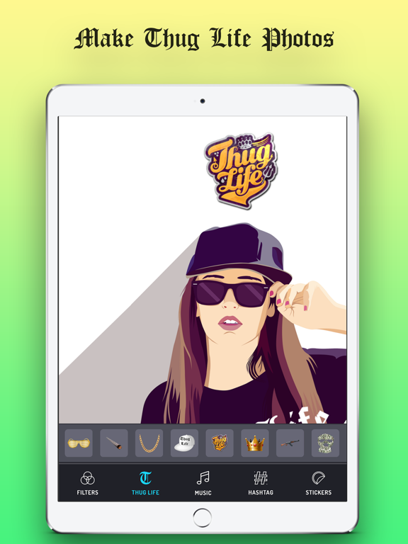 Screenshot #6 pour Thug Life - The swag meme app