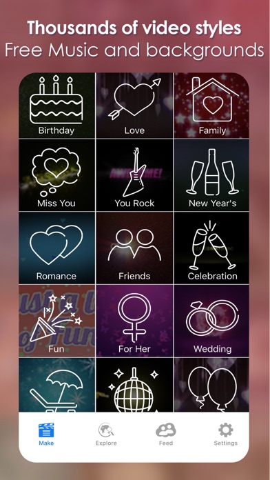 Slide Show Maker PepBlast MP iPhone screenshot 6 - Photo & Video app