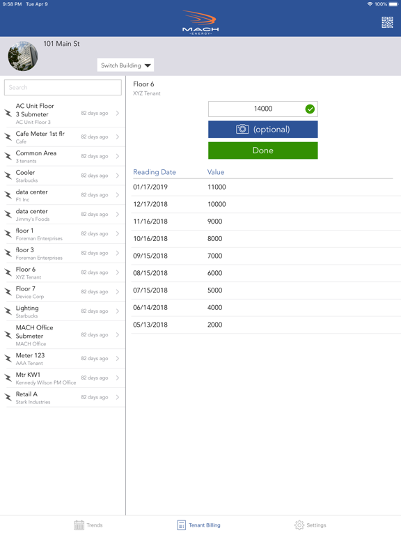 MACH Energy iPad screenshot 4 - Business app