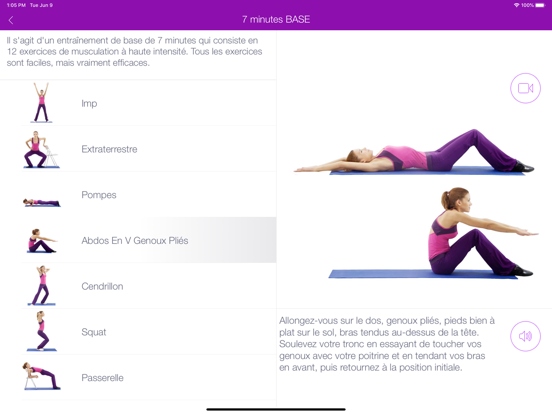 Screenshot #5 pour Fitness. Exercices pour femmes