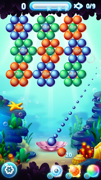 Bubble Shooter Ocean