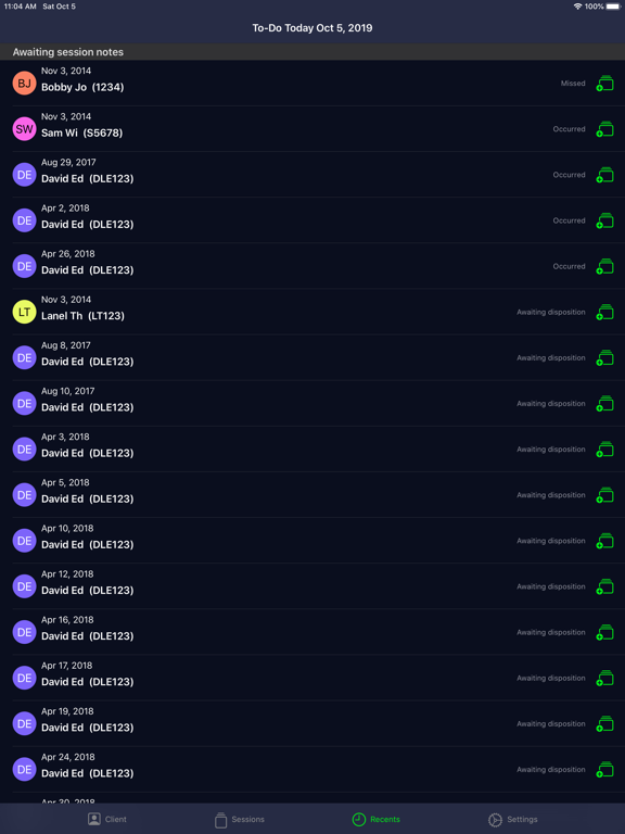 PsychChart iPad screenshot 9 - Medical app