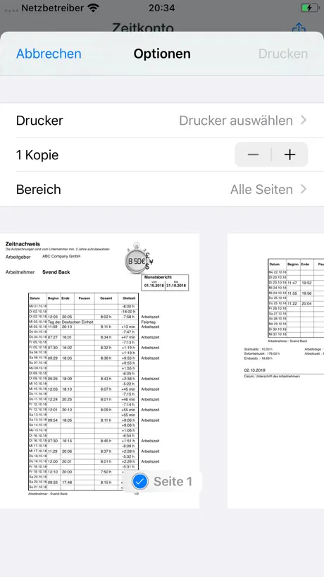 Times & Wages, Projects Timer