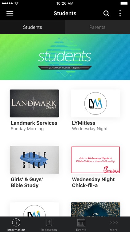 Landmark Youth Ministry