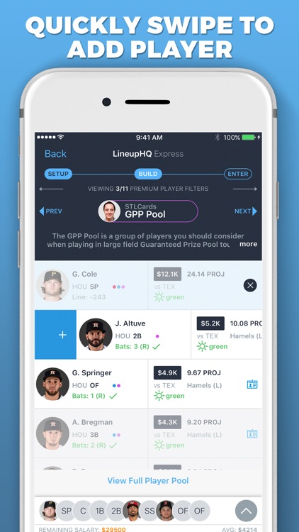 LineupHQ Express for DK screenshot-3