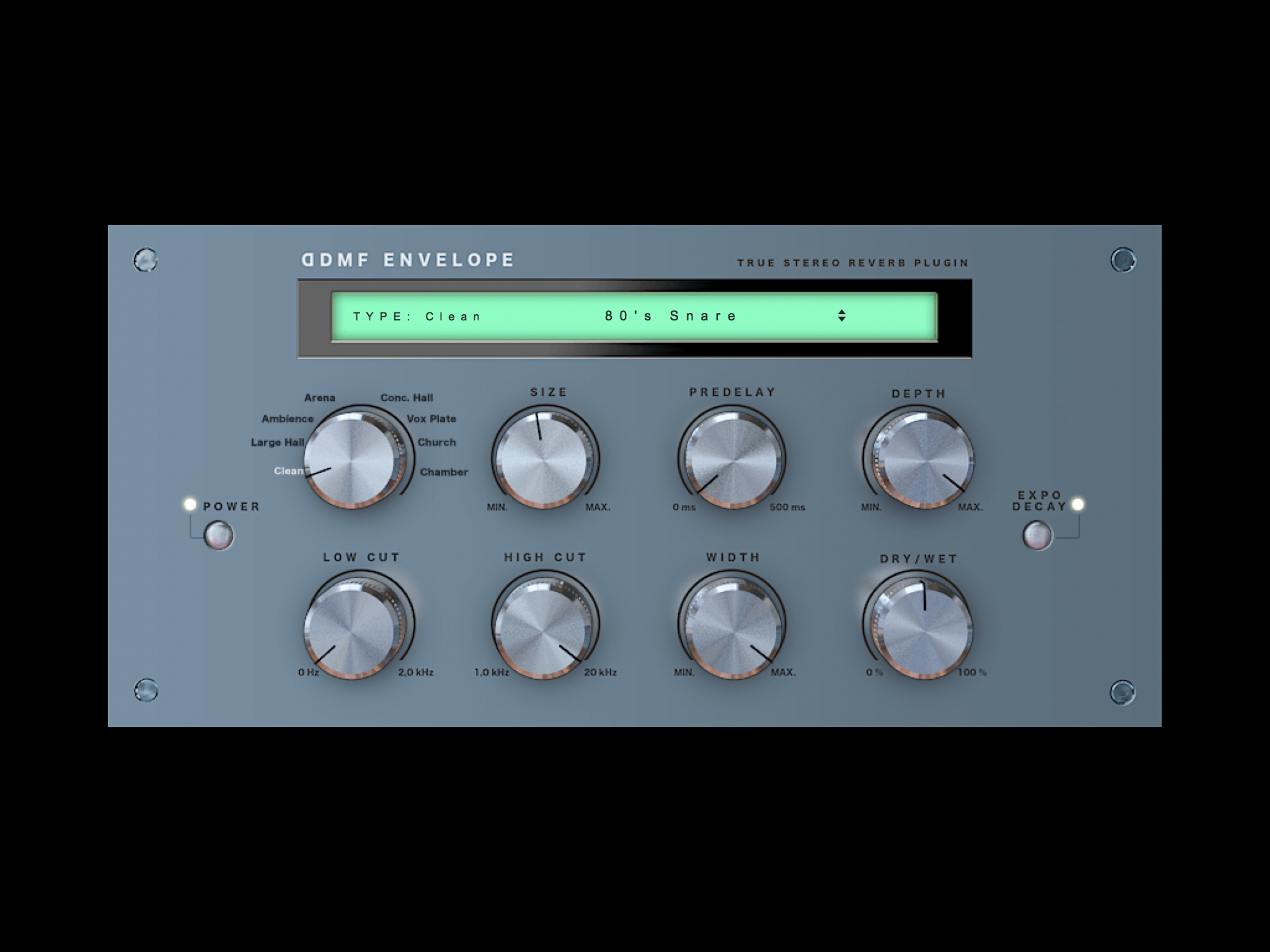 Envelope AU Reverb by DDMF