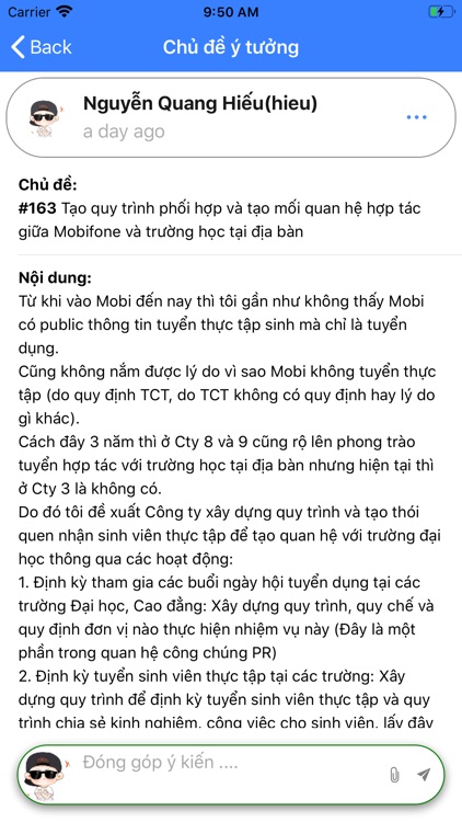 Quản Lý Ý Tưởng C3 screenshot-4