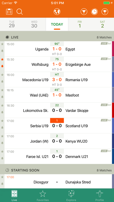 Futbol24 Fußball Livescore App für Android - Download Kostenlos Apk |  Vollversion 2022