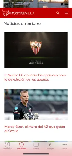 Screenshot 3 VamosMiSevilla iphone