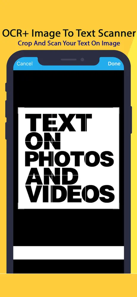 OCR+ Image To Text Scanner