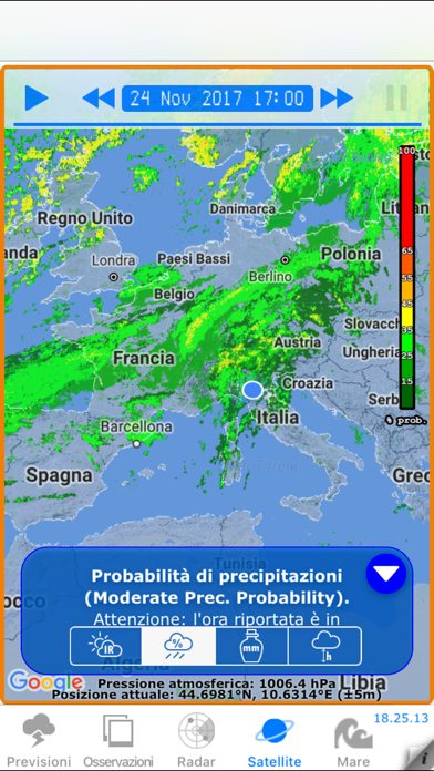 METEO EMILIA ROMAGNA Screenshot