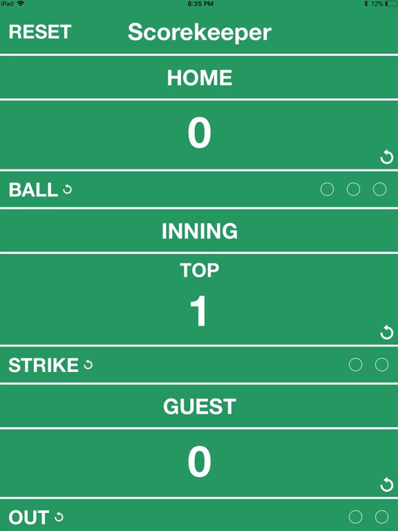 Screenshot #4 pour Baseball Score Keeper Calc