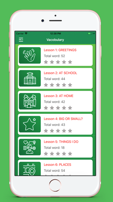 Screenshot #1 pour English Vocabulary Builder Pro