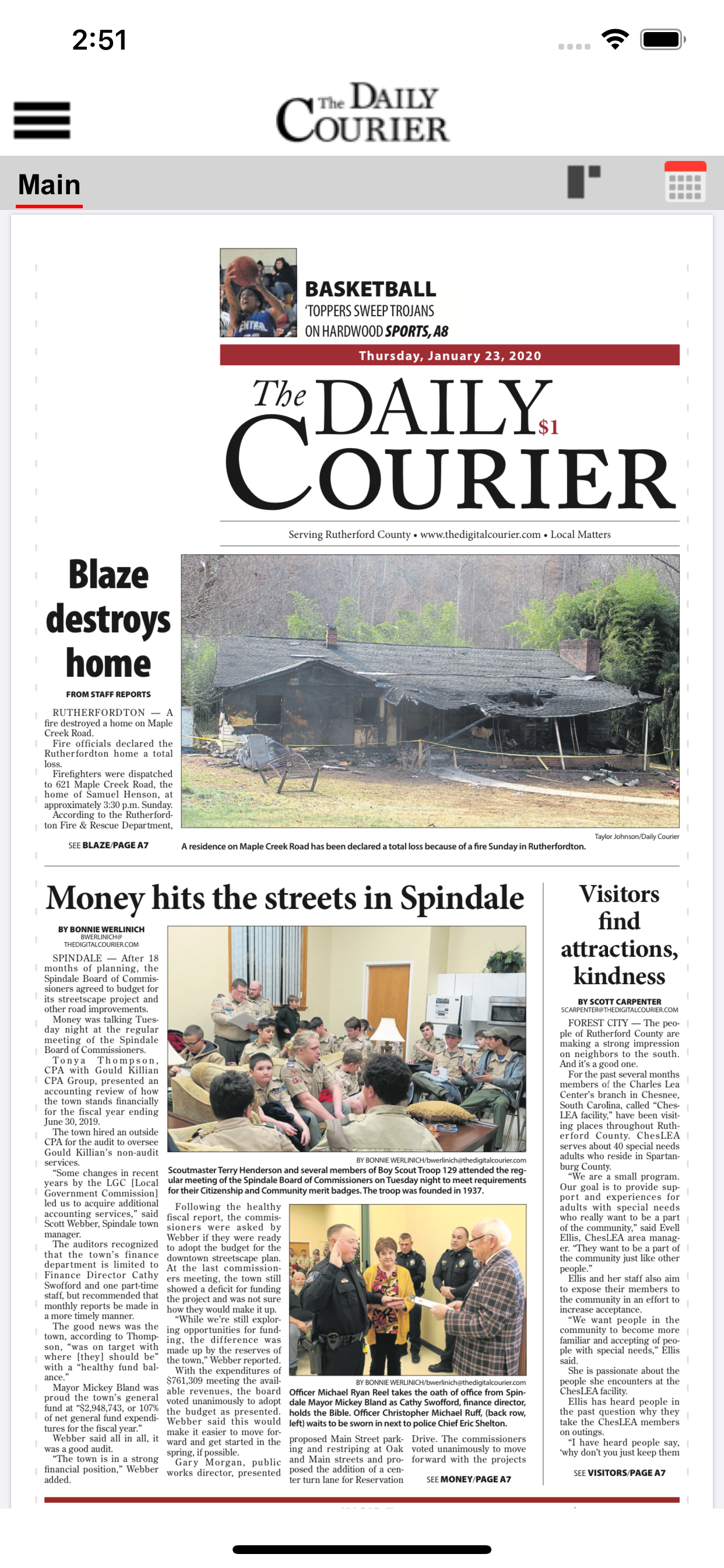 The Daily Courier screenshot 4