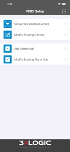 3xLOGIC VISIX Setup Tool screenshot #1 for iPhone