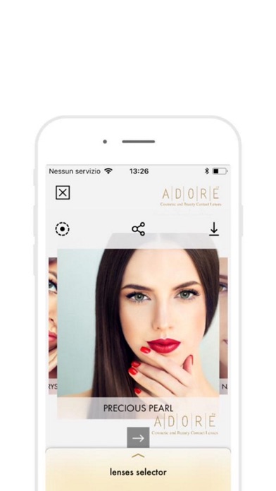 Adore Contact Lenses Screenshot