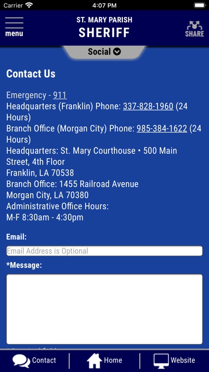 St. Mary Parish LA Sheriff