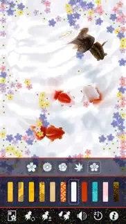 wa kingyo - goldfish pond iphone screenshot 2