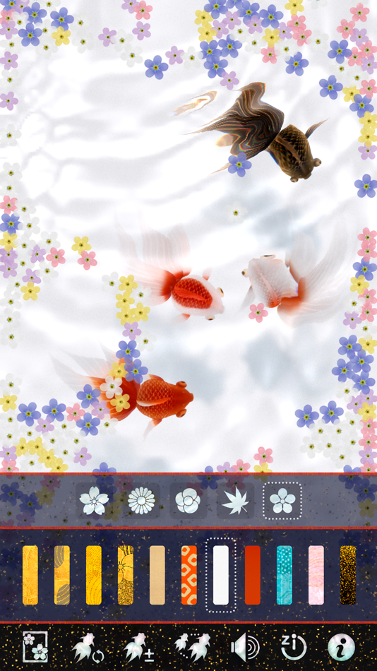 #2. Wa Kingyo - Goldfish Pond (iOS) 由: Masataka Hakozaki