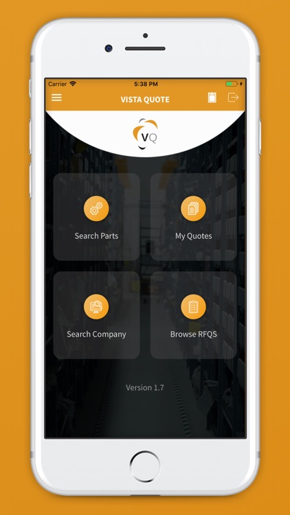 VistaQuote for Aircraft Parts