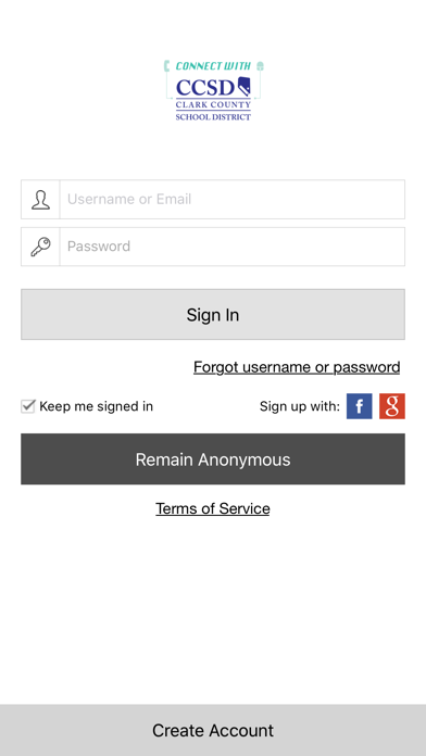 Screenshot #1 pour Connect with CCSD