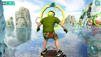 JetPack FlyBoard- Water Race Screenshot