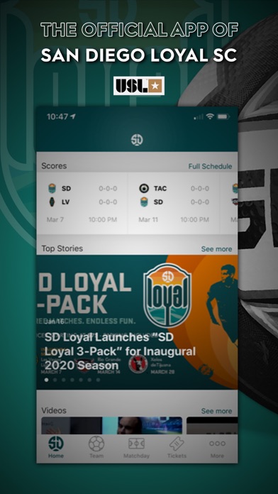 San Diego Loyal SC Screenshot