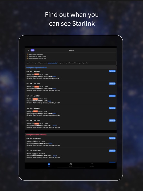 Screenshot #5 pour Find Starlink Satellites