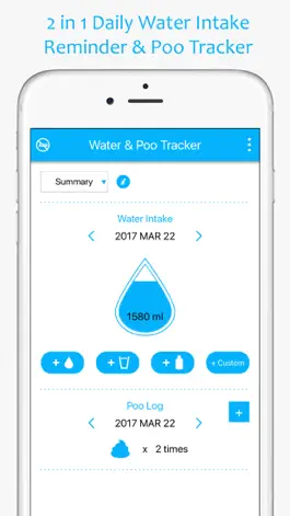 Game screenshot Water Reminder & Poo Tracker mod apk