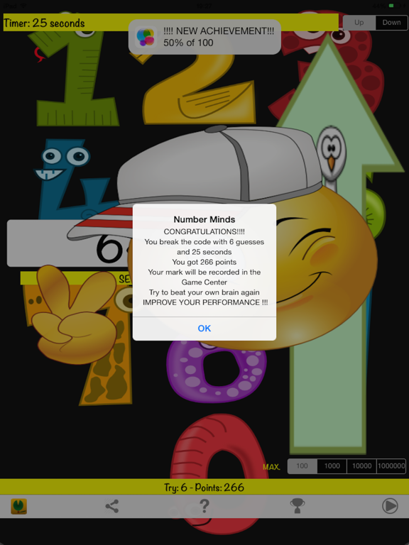 Screenshot #6 pour Guess the Number Minds