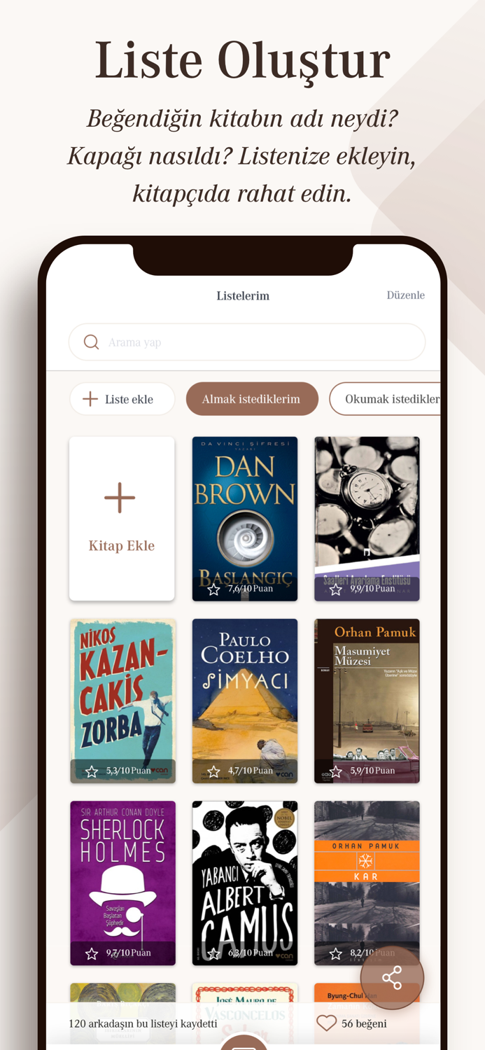 Kitabola - Kitap Önerileri