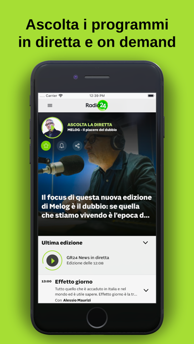 How to cancel & delete Radio 24 from iphone & ipad 1
