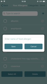 Food Ingredients Scanner screenshot