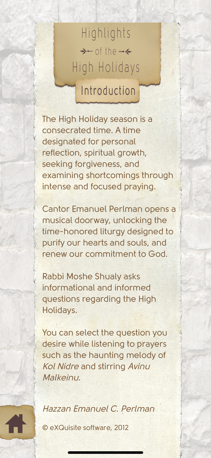 High Holiday Phone Version