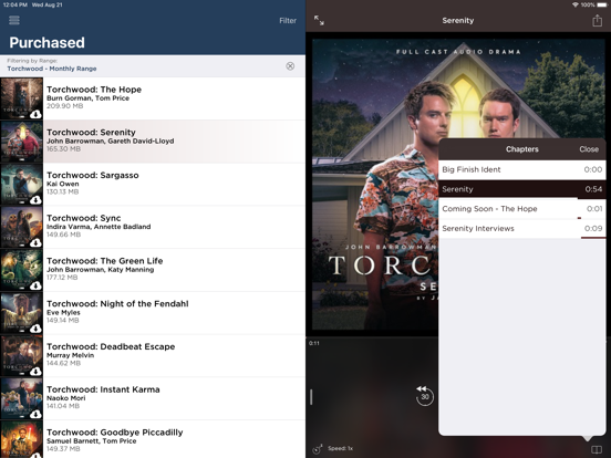 Screenshot #4 pour Big Finish Audiobook Player