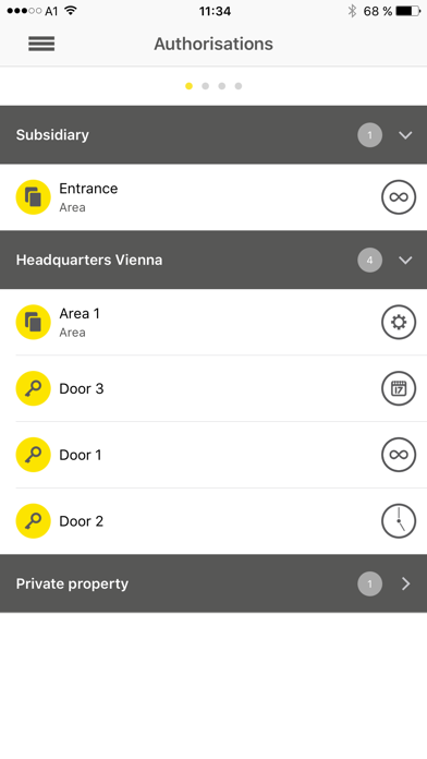 EVVA AirKey Screenshot