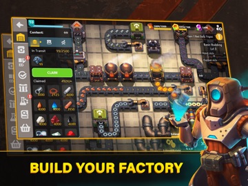 Sandship: Crafting Factory iPad screenshot