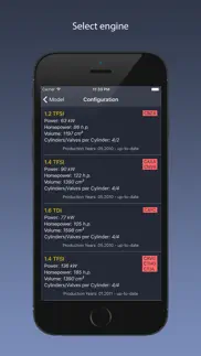 techapp for audi iphone screenshot 2