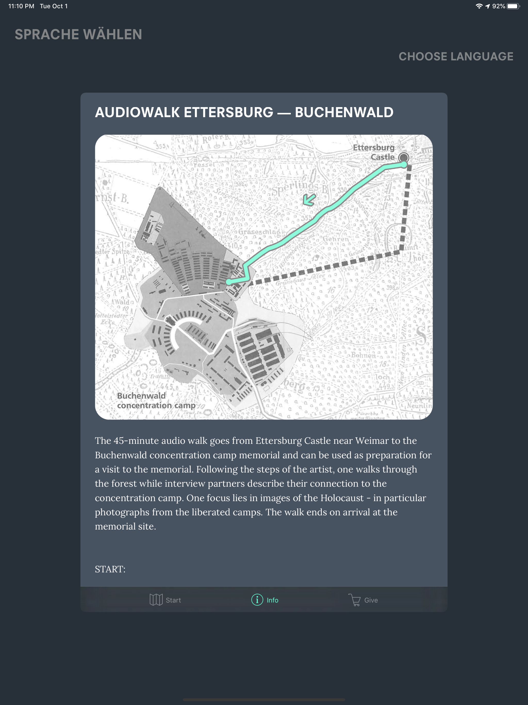Audiowalk Weimar screenshot 6