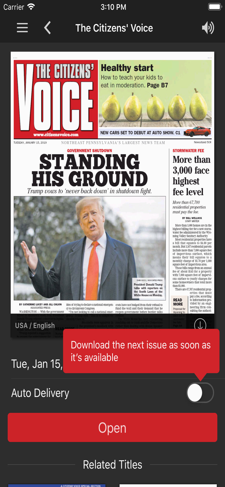 The Citizens' Voice screenshot 1