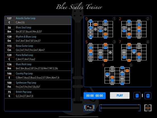 BlueScalesTrainer iPad screenshot 2 - Music app