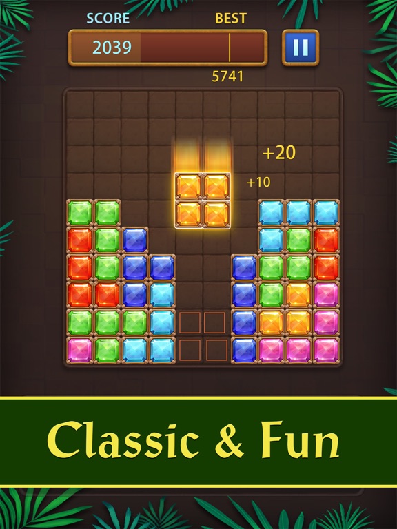 Block Puzzle Jewel World iPad screenshot 4 - Games app
