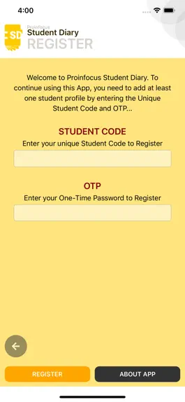 Game screenshot Proinfocus Student Diary mod apk