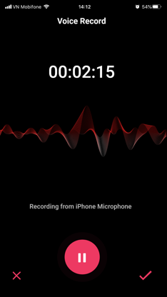 Voice Recorder Plus App screenshot 2