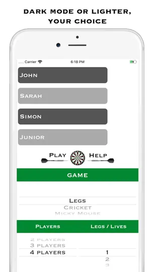 Darts Score Pro iPhone-skjermbilde 7