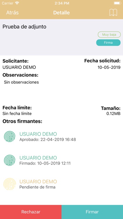 Portafirmas Cividas screenshot-8