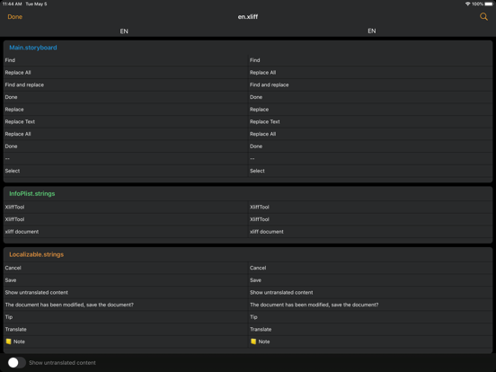 Screenshot #5 pour XliffTool