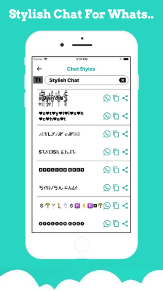 #1. Stylish Fonts: Chat Text Style (iOS) 게시자: osama saeed rana