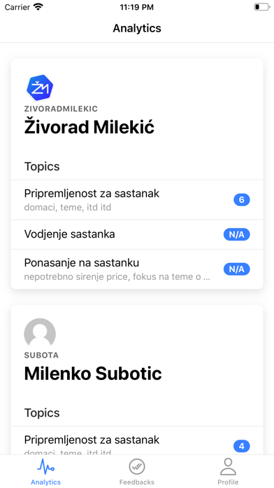 Screenshot #1 pour Pixoff Feedbacks