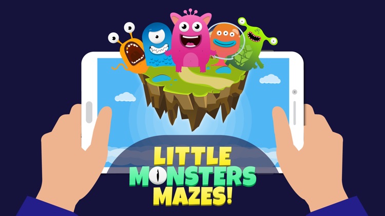 Little Monsters Maze Game